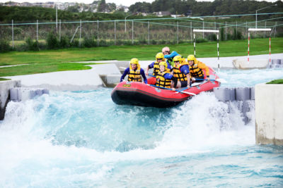 Vector Wero Raft At Big Drop