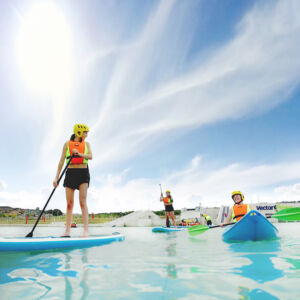 Flat Water Kayaking or Paddleboarding